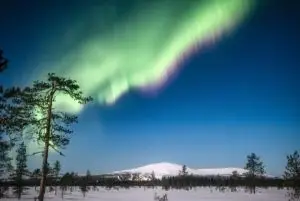 איפה ניתן לצפות בזוהר הצפוני בלפלנד?