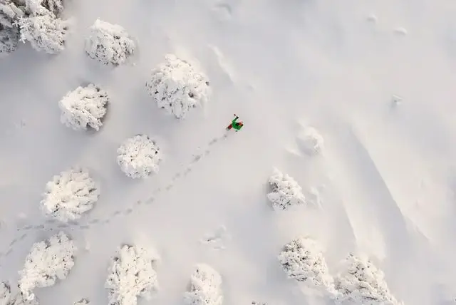 טיול מודרך עם נעלי שלג באיזור רובניימי בלפלנד credit to getyourguide.com