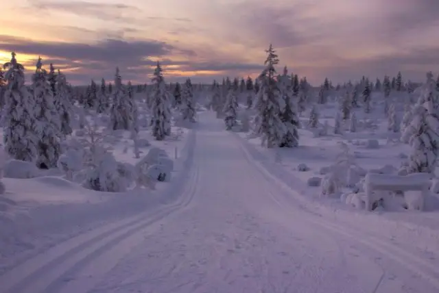 פארק אורהו קקונן (Urho Kekkonen) בלפלנד