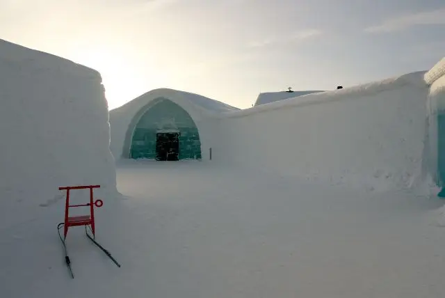מלון הקרח (Icehotel) בלפלנד השוודית