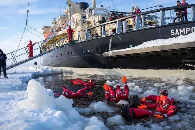 שייט בספינה שוברת קרח בלפלנד באיזור קמי (פינלנד) הנקראת סמפו credit to getyourguide.com