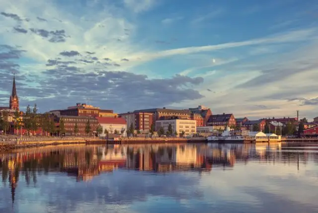 לולאה (Luleå), שוודיה - עיר חוף צפונית עם ארכיפלג קפוא בחורף