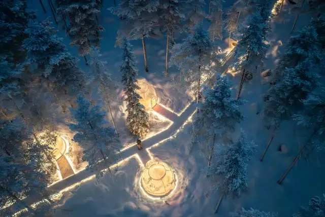 ארוחת ערב פרטית באיגלו אורורה בלפלנד credit to getyourguide.com